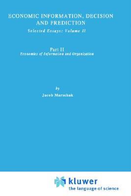 【预售】Economic Information, Decision, and Prediction: