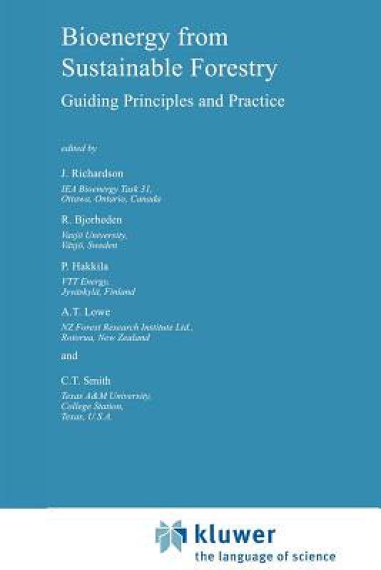 【预售】Bioenergy from Sustainable Forestry: Guiding