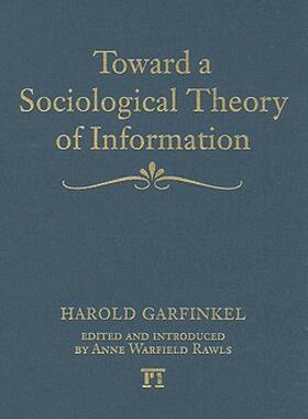 【预售】Toward a Sociological Theory of Information