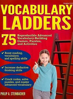 【预售】Vocabulary Ladders, Grades 5-8: Climbing Toward