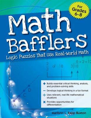 【预售】Math Bafflers, Grades 6-8: Logic Puzzles That Use