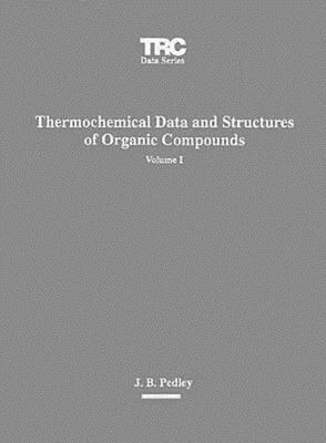 【预售】Thermochemical Data and Structures of Organic