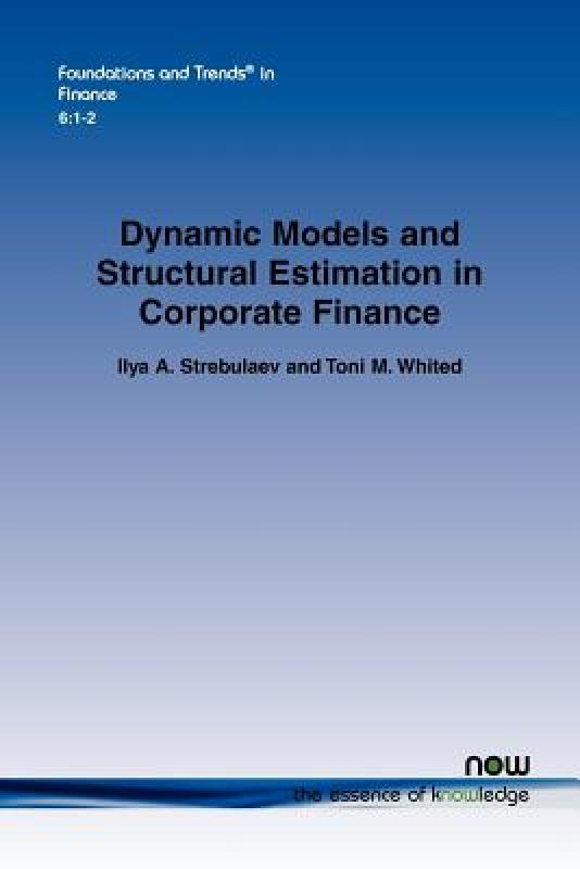 【预售】Dynamic Models and Structural Estimation in