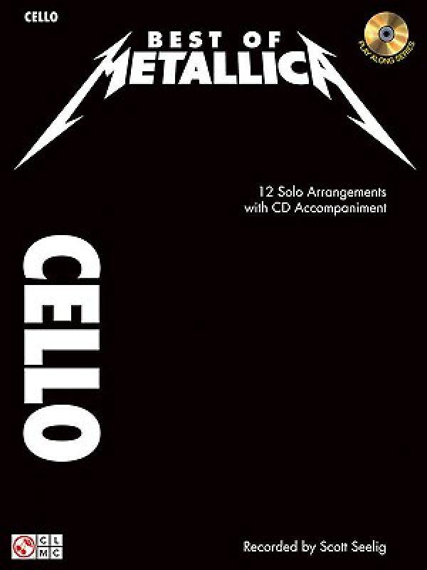 【预售】Best of Metallica: Cello [With CD (Audio)]