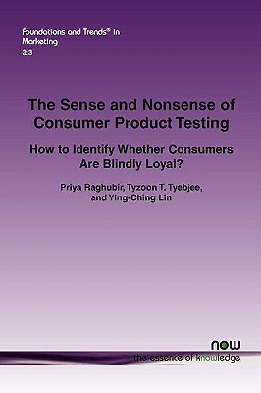 【预售】The Sense and Nonsense of Consumer Product Testing: