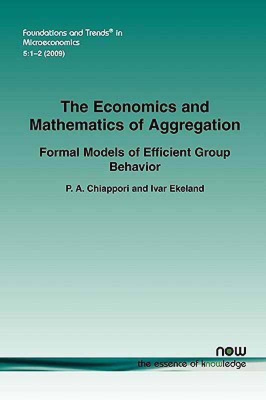 【预售】The Economics and Mathematics of Aggregation: Formal