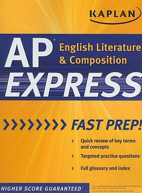 【预售】Kaplan AP English Literature & Composition Express