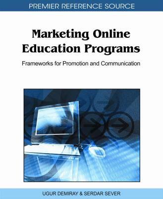 【预售】Marketing Online Education Programs: Frameworks for