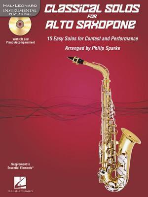【预售】Classical Solos for Alto Saxophone: 15 Easy Solos