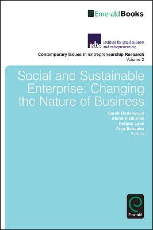 【预售】Social and Sustainable Enterprise: Changing the