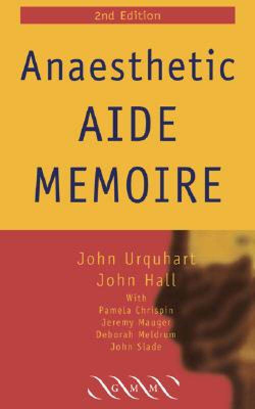 【预售】Anaesthetic Aide Memoire