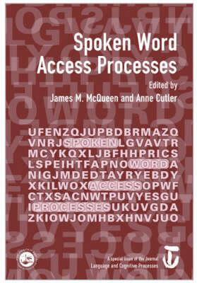 【预售】Spoken Word Access Processes (Swap): A Special Issue