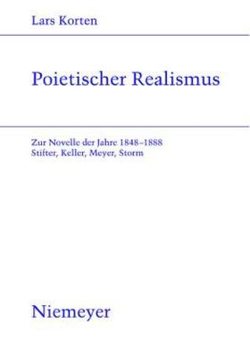 【预售】Poietischer Realismus: Zur Novelle Der Jahre 1848