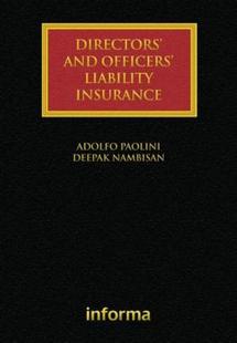 预售 Liability Directors Officers Insurance and