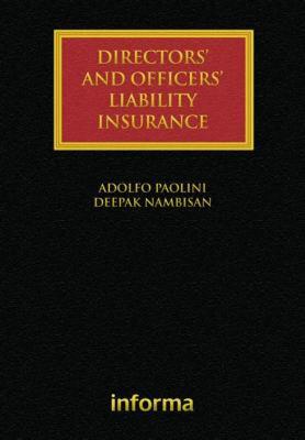 【预售】Directors' and Officers' Liability Insurance