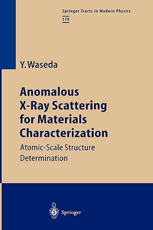 【预售】Anomalous X-Ray Scattering for Materials