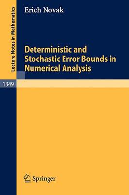 【预售】Deterministic and Stochastic Error Bounds in