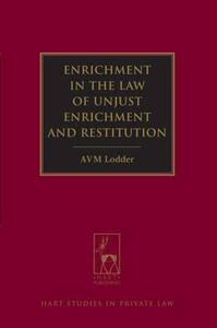 【预售】Enrichment in the Law of Unjust Enrichment and