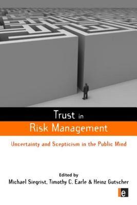 【预售】Trust in Risk Management: Uncertainty and Scepticism