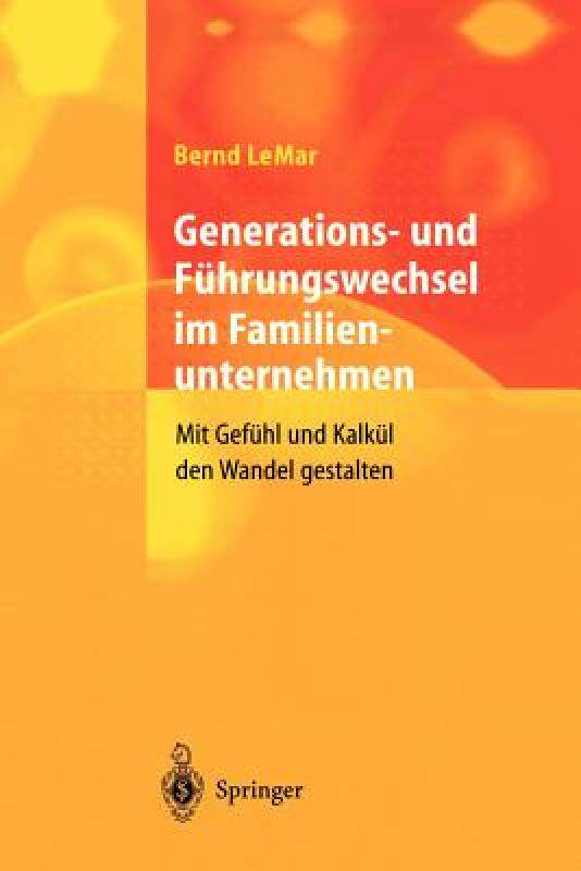 【预售】Generations- Und Fuhrungswechsel Im