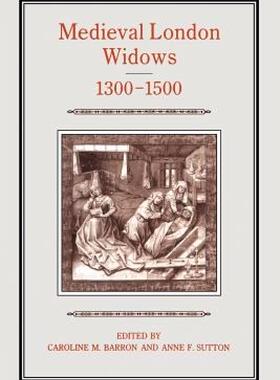 【预售】Medieval London Widows, 1300-1500
