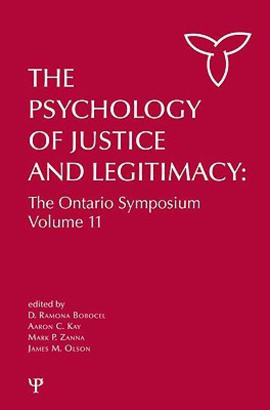 【预售】The Psychology of Justice and Legitimacy