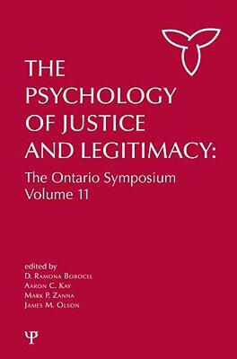 【预售】The Psychology of Justice and Legitimacy
