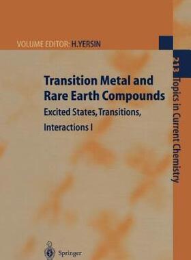 【预售】Transition Metal and Rare Earth Compounds: Excited