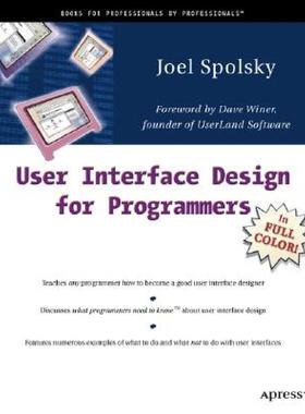 【预售】User Interface Design for Programmers