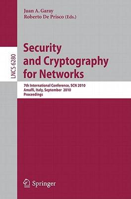 【预售】Security and Cryptography for Networks: 7th