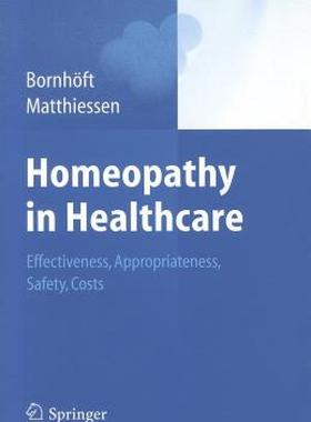 【预售】Homeopathy in Healthcare: Effectiveness
