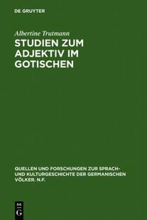 Gotischen Adjektiv Zum 预售 Studien