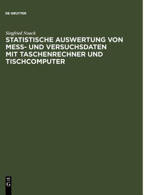 【预售】Statistische Auswertung Von Mess- Und Versuchsdaten