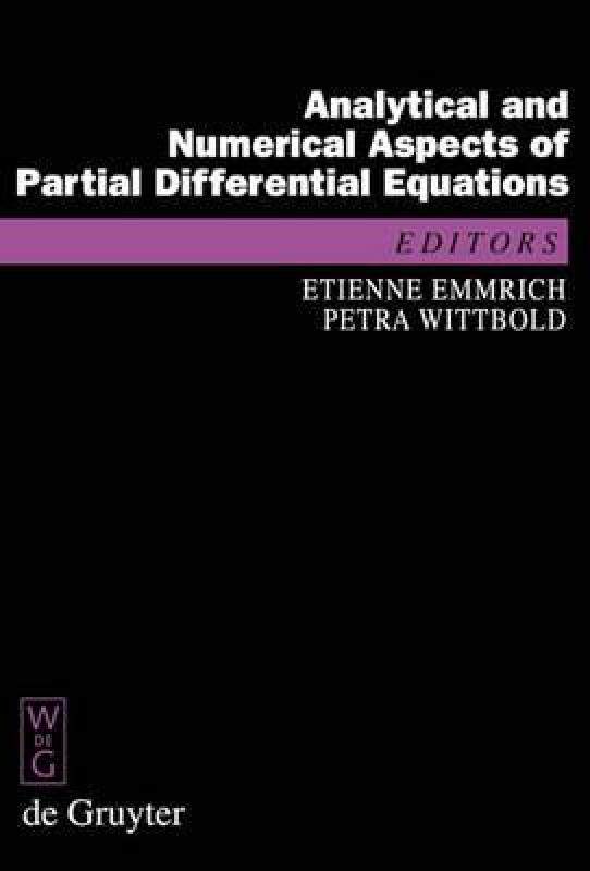 【预售】Analytical and Numerical Aspects of Partial