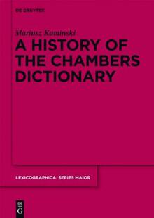 【预售】A History of the Chambers Dictionary