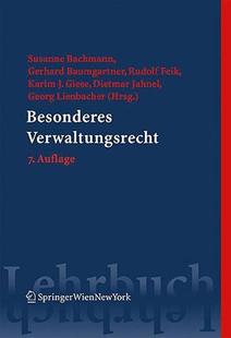 【预售】Besonderes Verwaltungsrecht