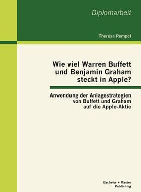 【预售】Wie Viel Warren Buffett Und Benjamin Graham Steckt