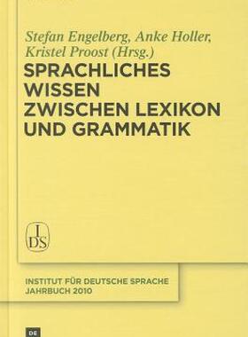 【预售】Sprachliches Wissen Zwischen Lexikon Und Grammatik