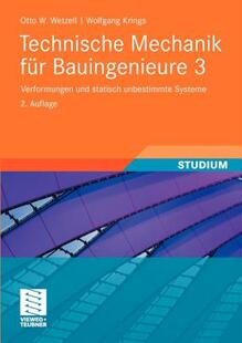 【预售】Technische Mechanik Fur Bauingenieure 3: