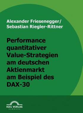 【预售】Performance Quantitativer Value-Strategien Am