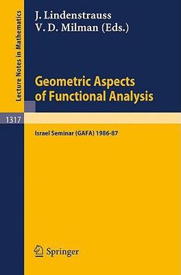 【预售】Geometric Aspects of Functional Analysis: Israel