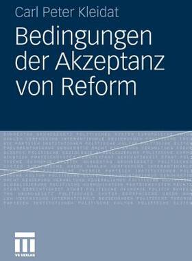 【预售】Bedingungen Der Akzeptanz Von Reform