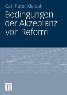 【预售】Bedingungen Der Akzeptanz Von Reform