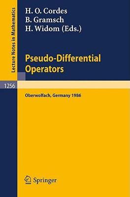 【预售】Pseudo-Differential Operators: Proceedings of a