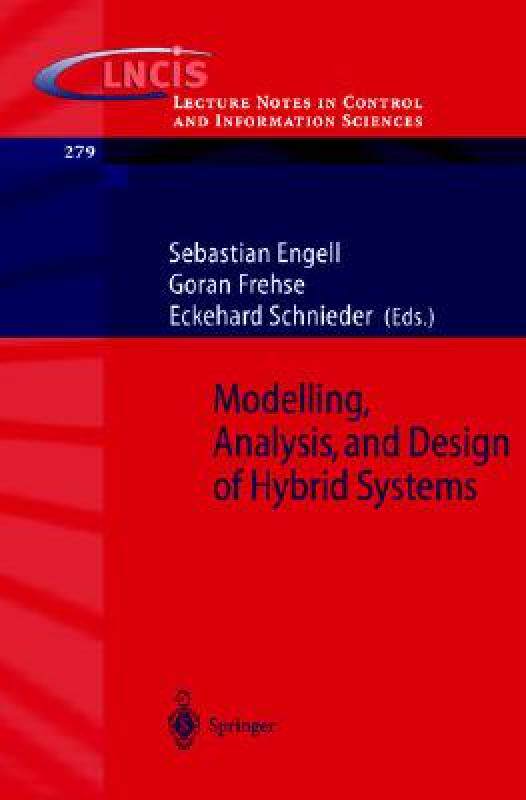 【预售】Modelling, Analysis and Design of Hybrid Systems