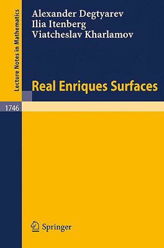 【预售】Real Enriques Surfaces