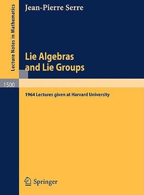 预订 Lie Algebras and Lie Groups: 1964 Lectures Given at