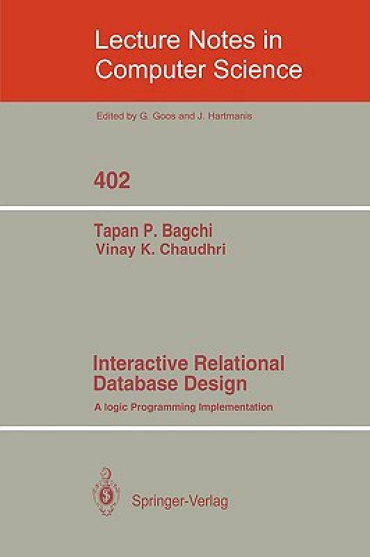 【预售】Interactive Relational Database Design: A Logic