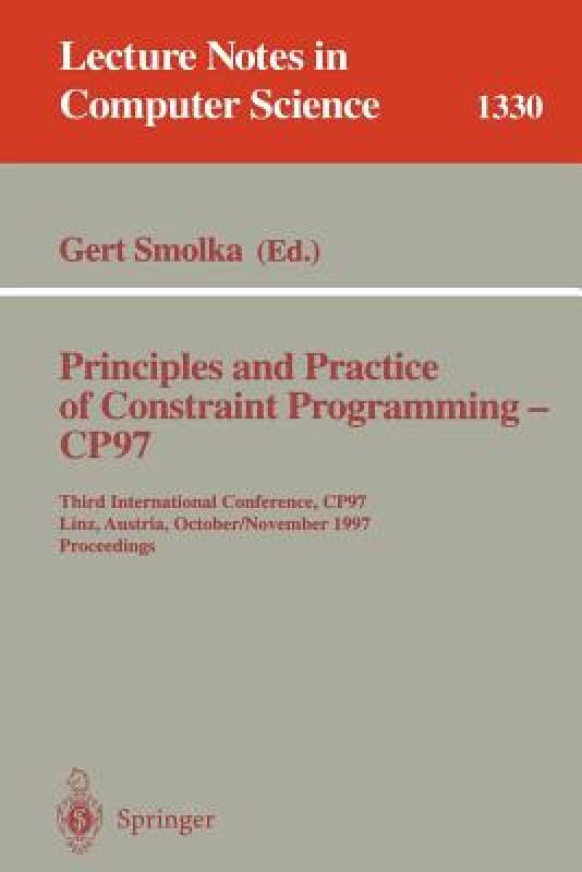 【预售】Principles and Practice of Constraint Programming -