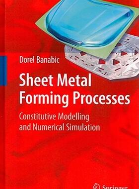 【预售】Sheet Metal Forming Processes: Constitutive
